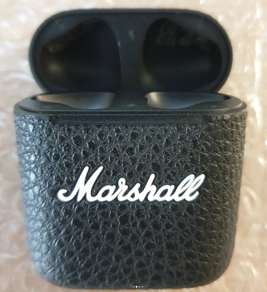 Case für Marshall Minor III True Wireless, Schwarz - Quipment Swiss