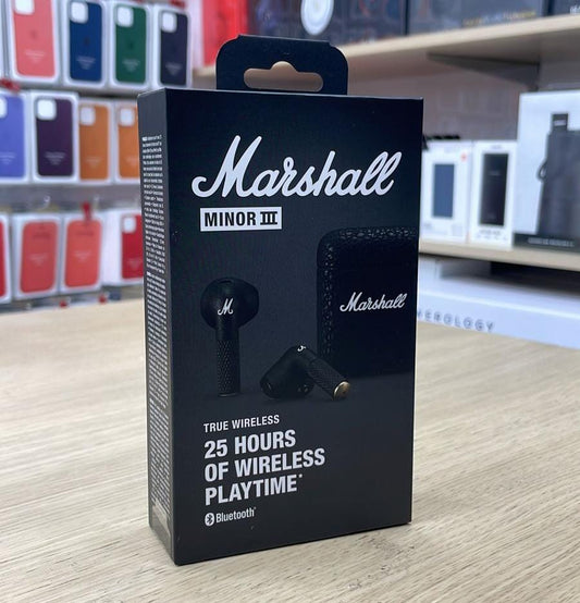 Marschall Minor III True Wireless, Schwarz - Quipment Swiss