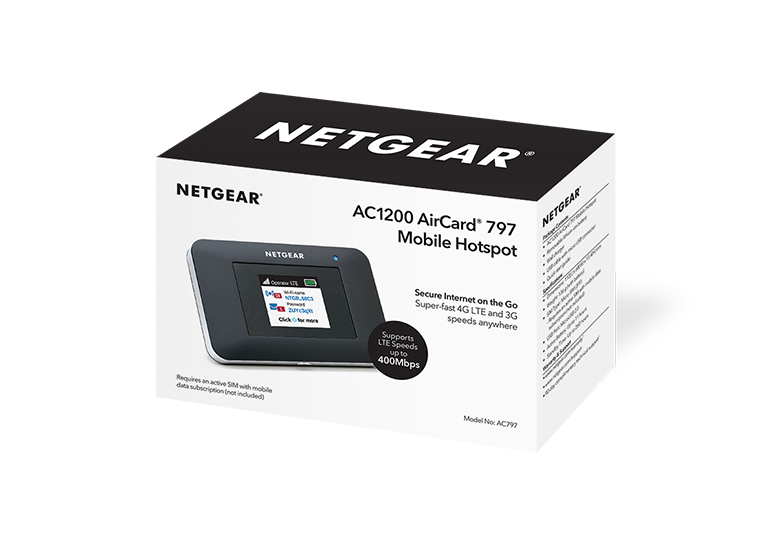 Netgear AirCard 797 Mobile Hotspot (AC797-100EUS) - Quipment Swiss