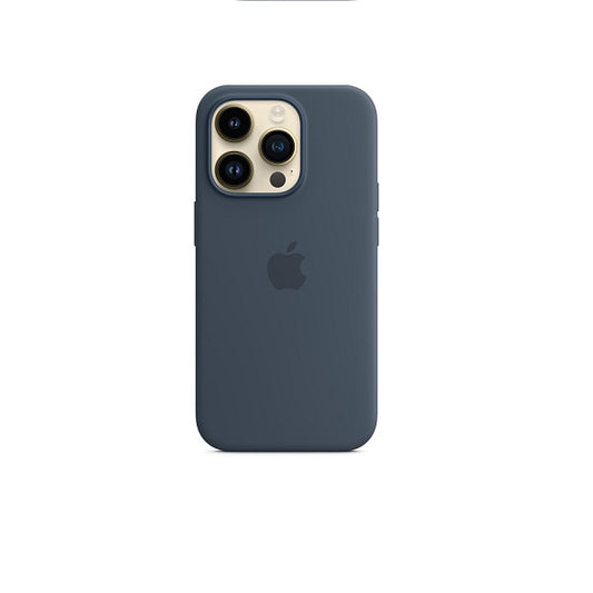 Apple iPhone 14 Pro Silikon Case Storm Blau
