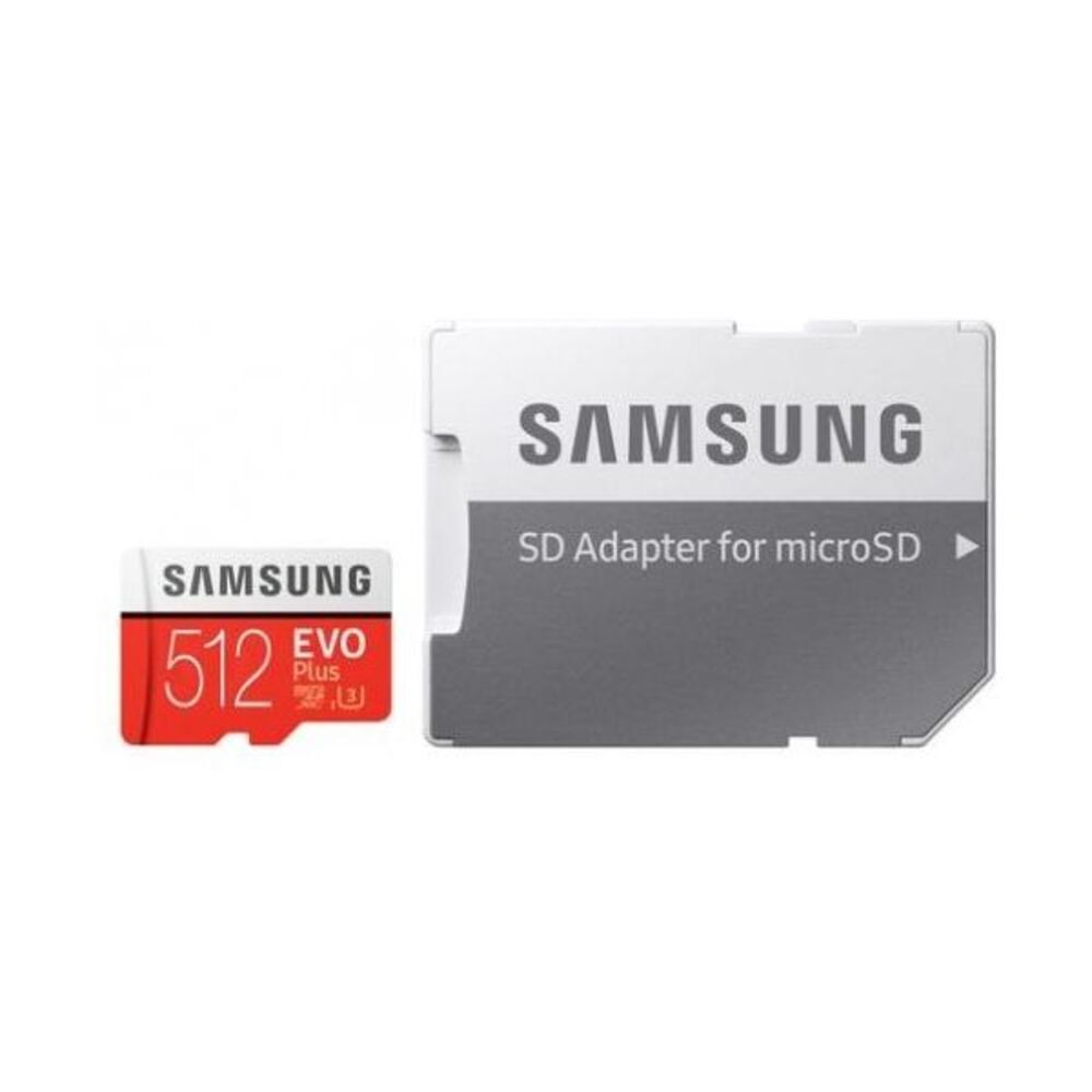 Samsung Evo Plus microSDXC Card, Class 10, UHS-I U3, 512GB (MB-MC512GA/EU)