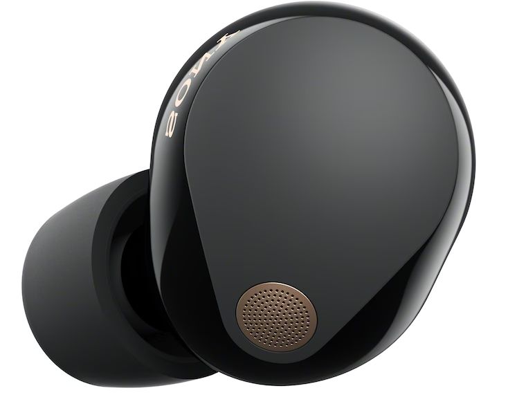 Sony WF-1000XM5, linker Ohrhörer