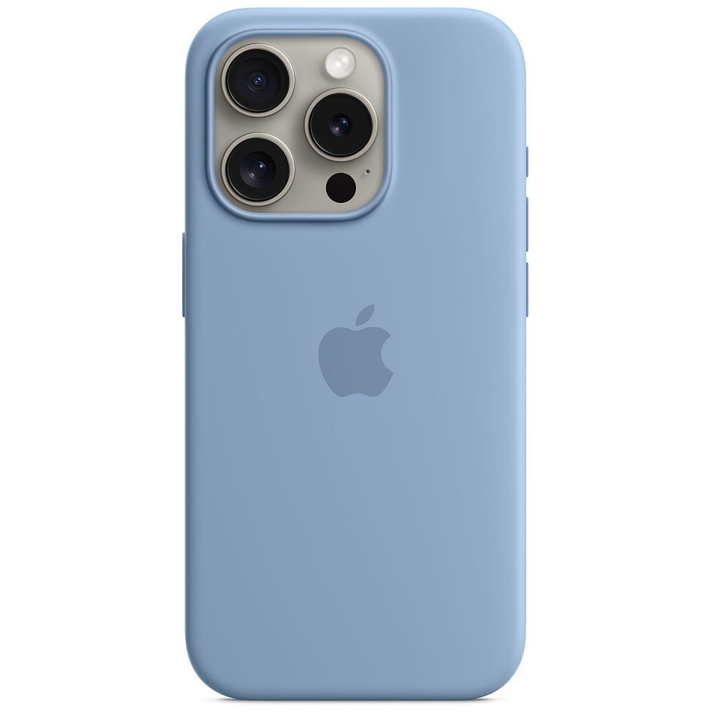 Apple iPhone 15 Pro Silikon Case mit MagSafe