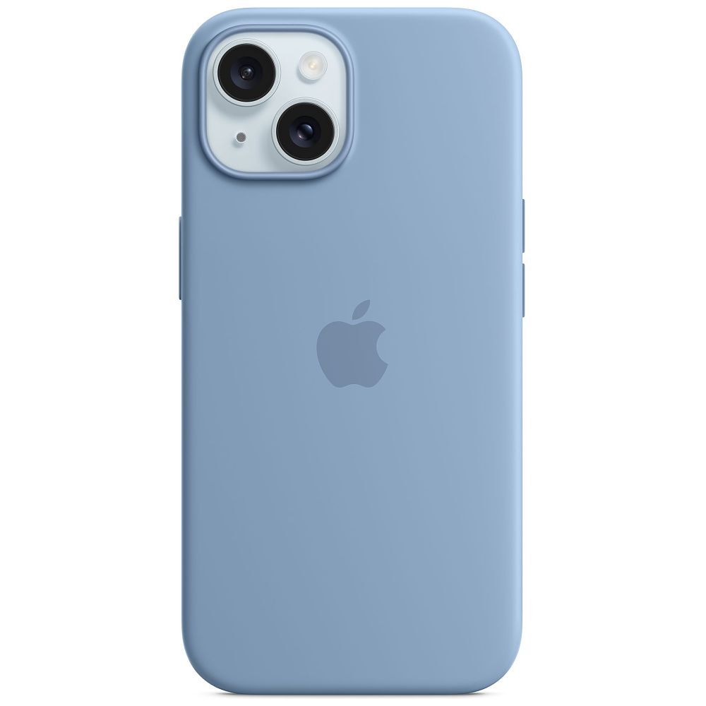 Apple iPhone 15 Silikon Case mit MagSafe