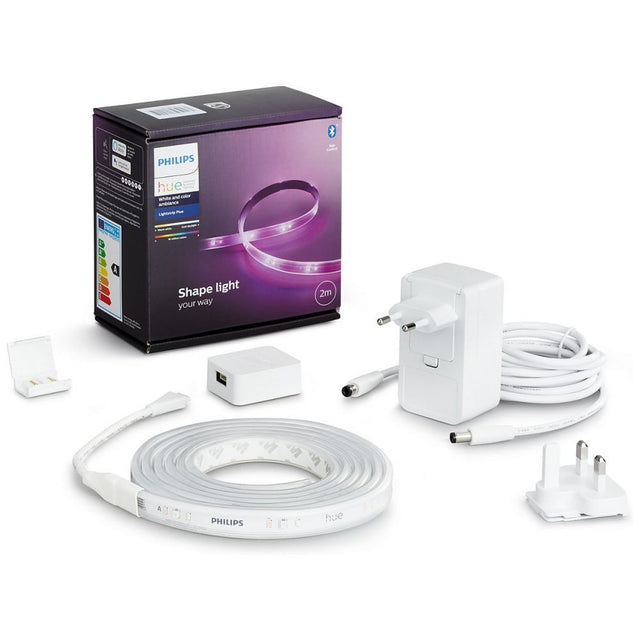 Philips Hue White & Color Ambiance Lightstrip Plus Basis-Set, 2m - Quipment Swiss